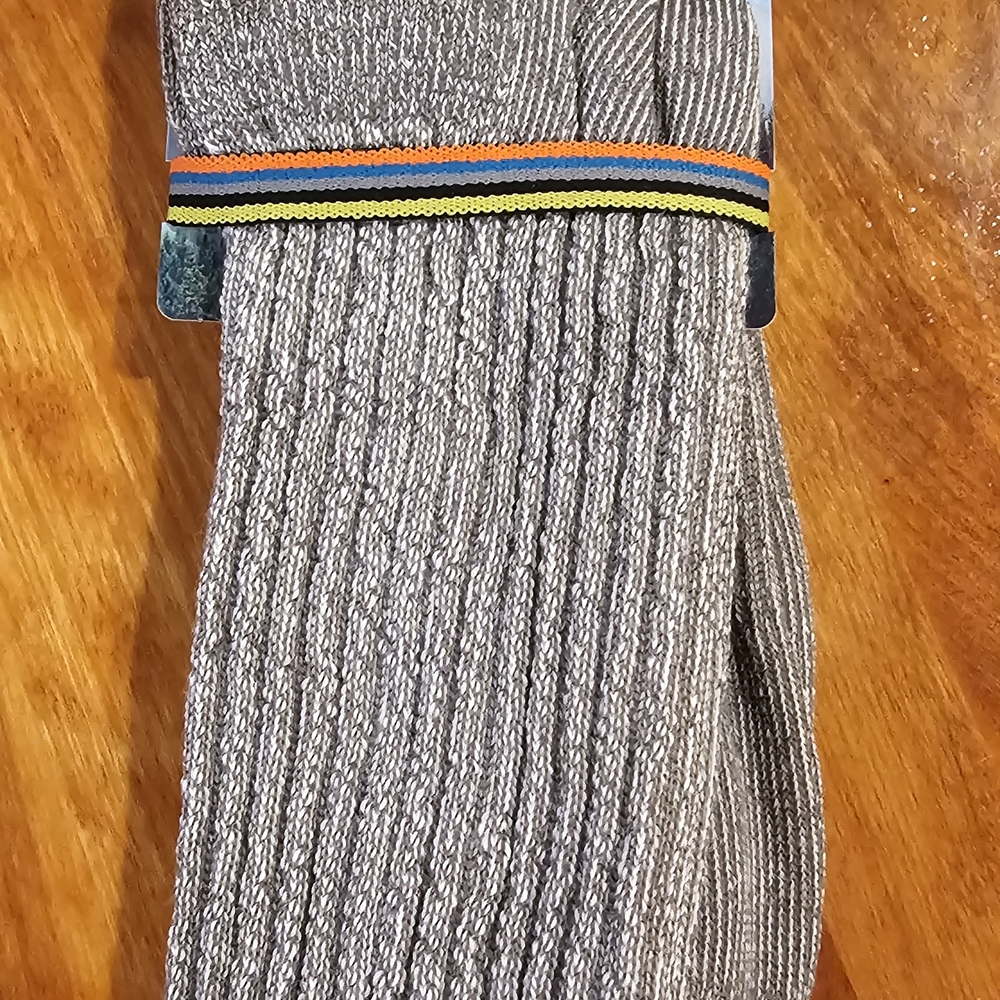 TWO PAIRS -The Merino Wool Sock Smart Wool Gray Ribbed Unisex Socks
